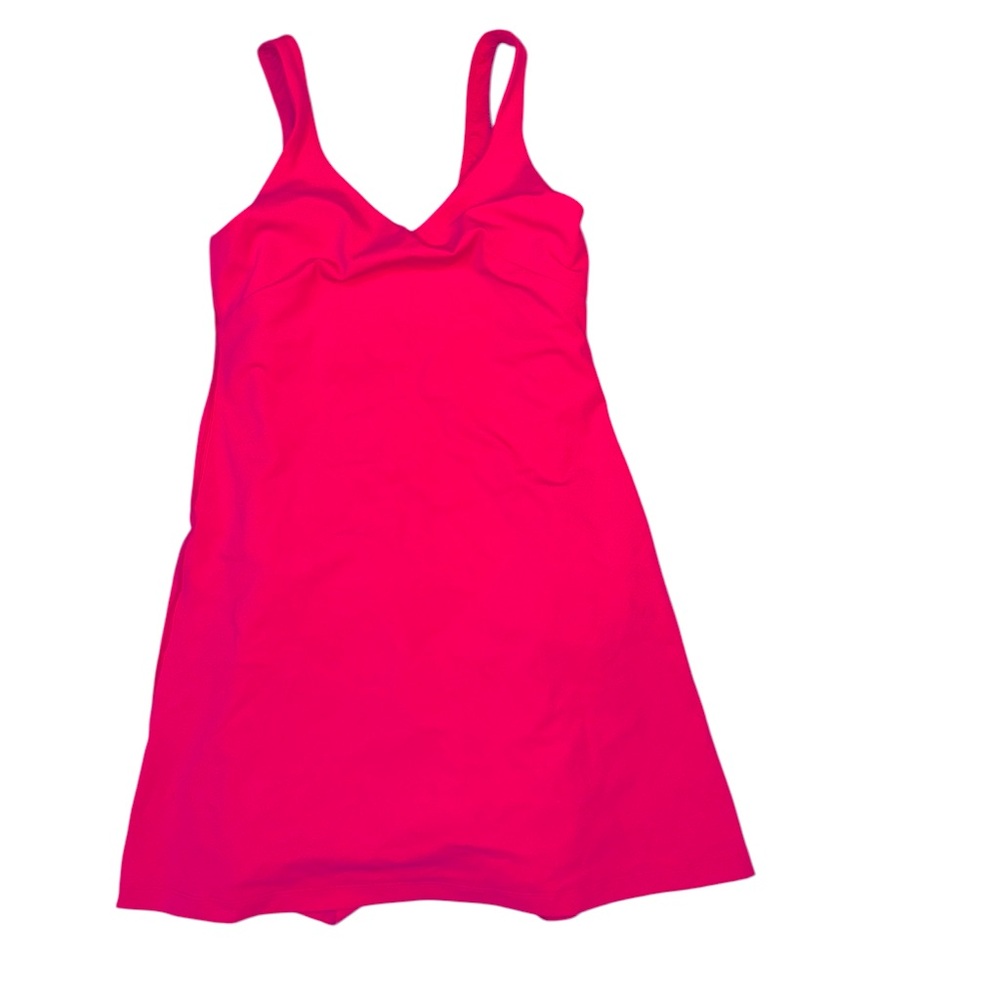 Lululemon Align Athletic Tennis Dress Size 6 Hot Pink Cherry Mist